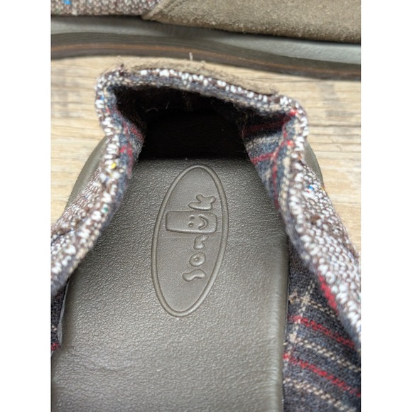 Sanuk Sidewalk Surfer Loafers Women's Size 9 Brown Casual Comfort Slip-On Shoes - Picture 12 of 15